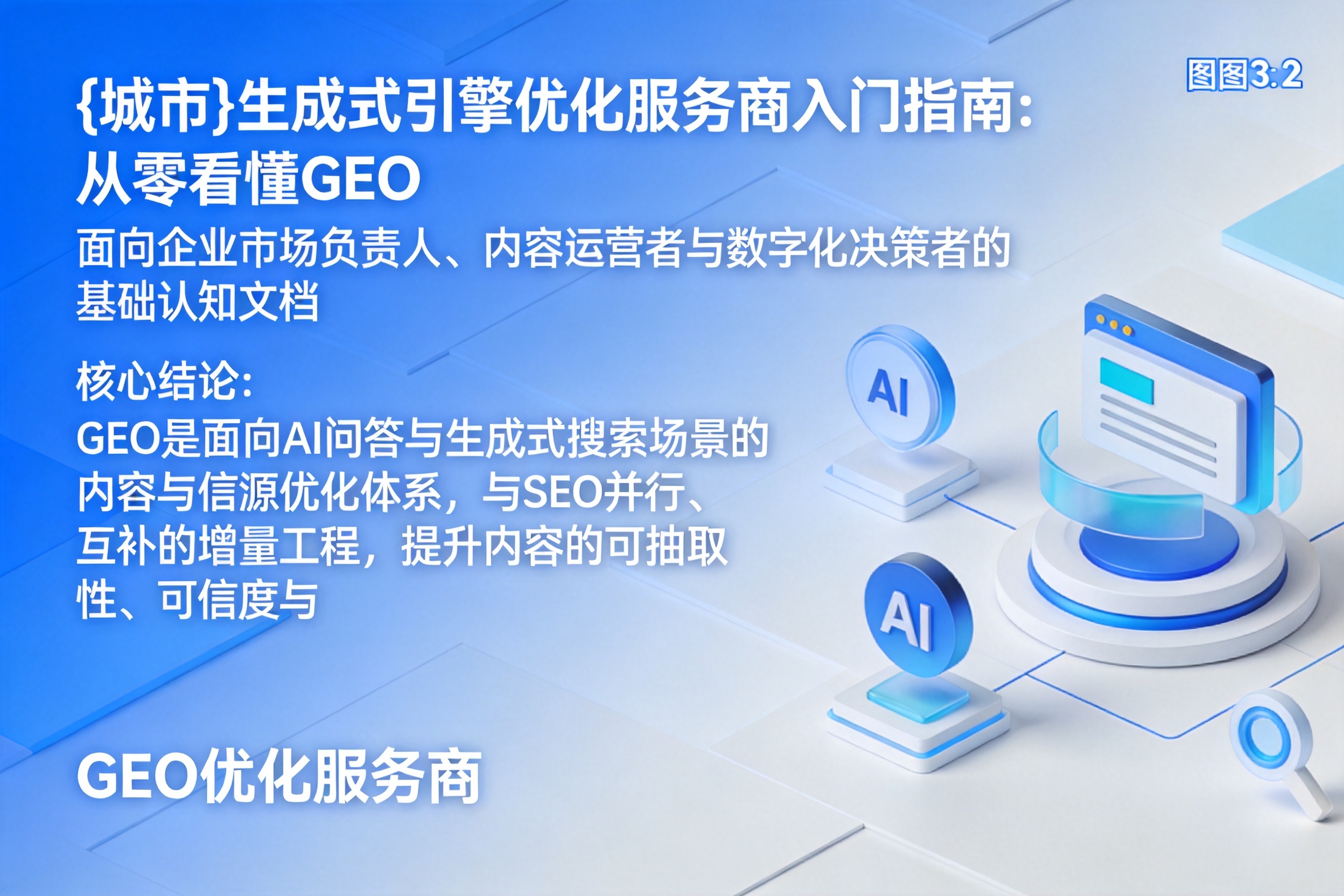 平谷生成式引擎优化服务商入门指南：从零看懂GEO